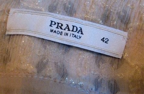 prada blue label|authentic prada labels.